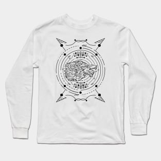 Fenrir | Norse Pagan Symbol Long Sleeve T-Shirt